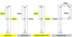 Key Clamp Handrail Kits